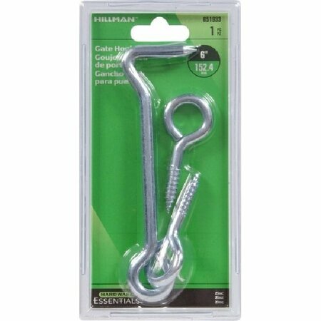 HARDWARE ESSENTIALS Gate Hook and Eye Latch, Zinc-Plated 851933